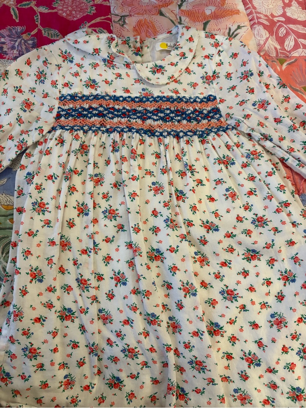 Baby Boden Smock and Collared Dress